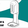 Portable Hand Sanitizer Dispenser, Touchless