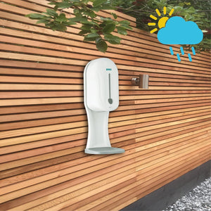 All-Weather Automatic Hand Sanitizer & Soap Dispenser. Rain, Snow & Waterproof, Outdoor/Indoor, Wall Mounted
